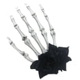 thumbnail image 3 of Accesorio para el cabello con pinza de Halloween perfecl Rosa negra 15 cm x 9 cm, 3 of 8