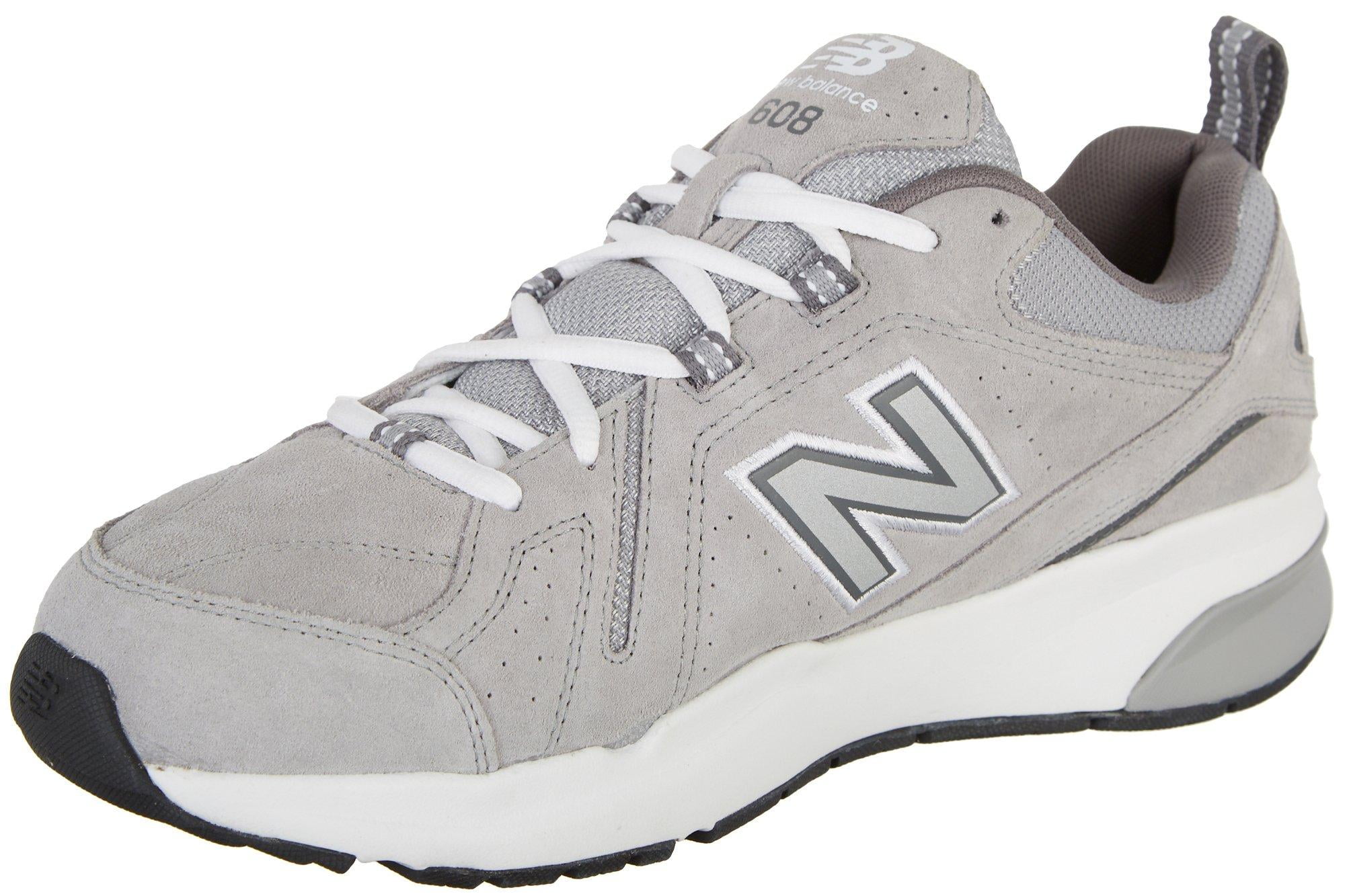 New Balance Men's Casual Comfort Cross Trainer Running, Grey Suede, 12 2E US - Walmart.com