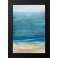 thumbnail image 2 of Woods, Maya 13x18 Black Modern Framed Museum Art Print Titled - Oceanview, 2 of 5
