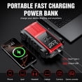 thumbnail image 5 of Lolseas Car Jump Starter with Air Compressor, 4500A Car Battery Jump Starter for 9.0L Gasoline/8.0L Diesel Engines, 150PSI PortableTire Inflator, Power Bank, 5 of 12