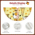 thumbnail image 5 of Bingfone Christmas Tree Skirt Mat Christmas Decoration Interior 30"-Garden Honeybee Gnomes, 5 of 8