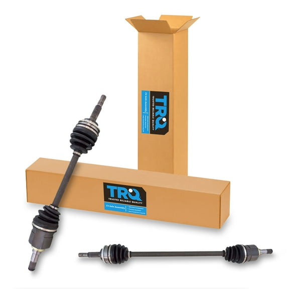 TRQ Front CV Axle Shaft Assembly LH RH Pair 2pc Set New for Toyota Tercel Paseo CSA73002