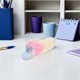thumbnail image 4 of Pencil Case Organizer Assorted Color Plush Pencil Container for School Supplies Zipper 4Pcs, 4 of 5