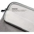 thumbnail image 3 of KOMI 13-14 inch Laptop Sleeve Case Protective Computer Cover for 14" MacBook Pro M2 M1 / 14.4" Surface Laptop Studio / 13.5" Surface Book 3 / ThinkPad X1 Carbon / P14s T14 E14 / HP, Grey, 3 of 7