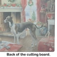 thumbnail image 5 of Carolines Treasures DAC3808LCB 15 x 12 in. Greyhound Christmas Cookies Glass Cutting Board, 5 of 5