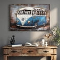 thumbnail image 3 of Empire Art Direct "Blue Bus" Primo Mixed Media Hand Painted 3D Iron Wall Sculpture, 3 of 10