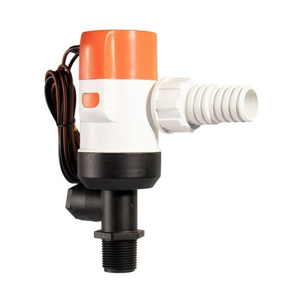 1100 GPH Bomba de pozo de cebo para barcos 405FC Accesorios rectos Cola Bomba de achique para barco