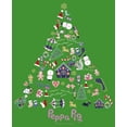 thumbnail image 2 of Boy's Peppa Pig Christmas Tree Icons Graphic T-Shirt, 2 of 4