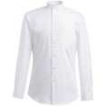 thumbnail image 1 of Brook Taverner Mens Volterra Grandad Collar Formal Shirt, 1 of 1