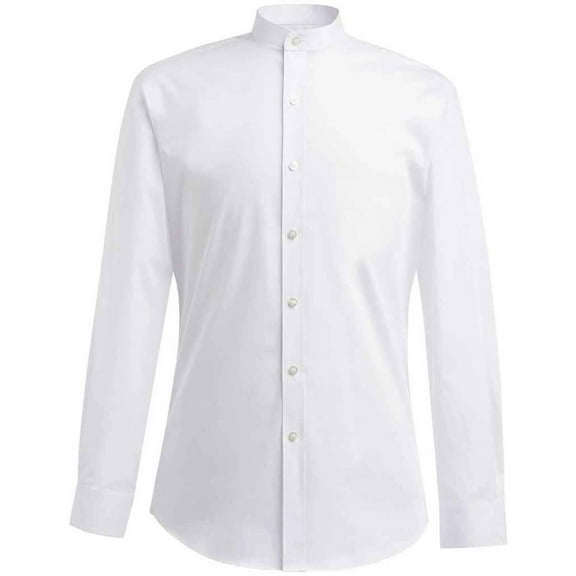 Brook Taverner Mens Volterra Grandad Collar Formal Shirt