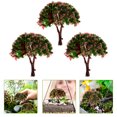 thumbnail image 5 of 6 Pcs Decor Models Artistic Creation Good Gifts Miniature Tree Faux Simulation Micro Landscape Artificial, 5 of 6
