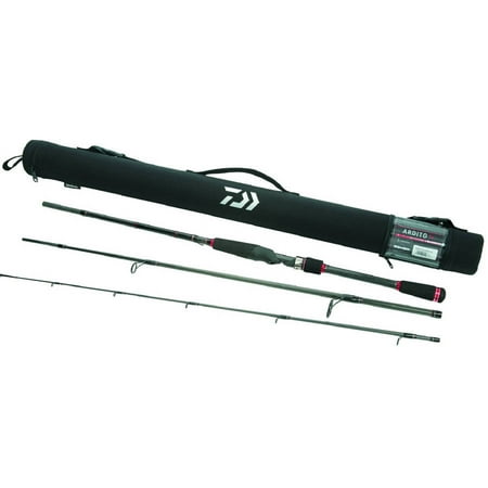 Daiwa Ardito 11' Medium Power, Fast Action 5-Piece Travel Surf Rod w/ Travel Case - (Best Medium Action Fishing Rod)