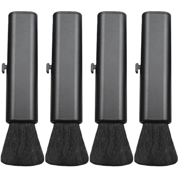 GOOHOCHY Cepillo de limpieza para teclado de 4 piezas, cepillo para polvo para teclado, dispositivo electrónico, plumero para teclado