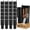 Black, variant on MakerFlo 40 oz Blue Powder Coated Tumbler Pack of 25 with MakerTwist™ System, Twist-On Handle Option (Handle Sold Separately) Customizable Blank Tumbler, Ideal for Laser Engraving, UV DTF, Epoxy