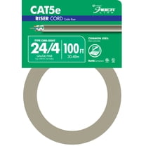Southwire 56917943 100' Grey 24 Gauge 4 Wire Riser Cord