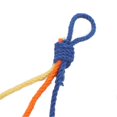 thumbnail image 4 of Hanging Sisal Ball for Cats, Colorful Interactive Sisal Rope Chew Toy for Pets, Red, Yellow, Blue, 4 of 4