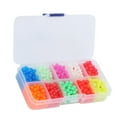 thumbnail image 1 of Ensemble de Perles de Pêche, Durable Longue Durée Lumineuse Facile à Utiliser Perles de Pêche pour Arrêt de Pêche Ensemble A, 1 of 8
