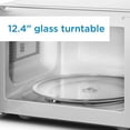thumbnail image 4 of Danby 1000W 1.1 Cubic Feet Convenient User-Friendly Countertop Microwave, White, 4 of 5