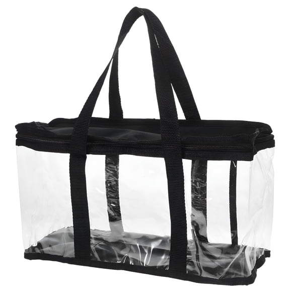 GASTROPOD Handbags Womens Clear Tote Bag Stadium Clear Bags for Women Transparent PVC Baseball Cap Storage Handbag Small Size Plastic Bag Oxford Cloth