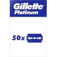 thumbnail image 2 of Navajas Gillette Platinum Double Edge 50 unidades, 2 of 6