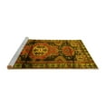 thumbnail image 2 of Ahgly Company Machine Washable Indoor Rectangle Persian Yellow Traditional Area Rugs, 4' x 6', 2 of 4