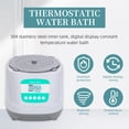 thumbnail image 4 of Calentador termostático con agitador magnético para baño de agua, 2,4 L, 110 V, 4 of 7
