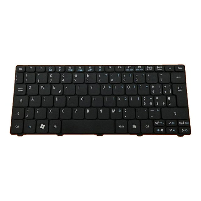 italiano de repuesto negro para D255 D257 D270 Series perfke Reemplazo de laptop negra
