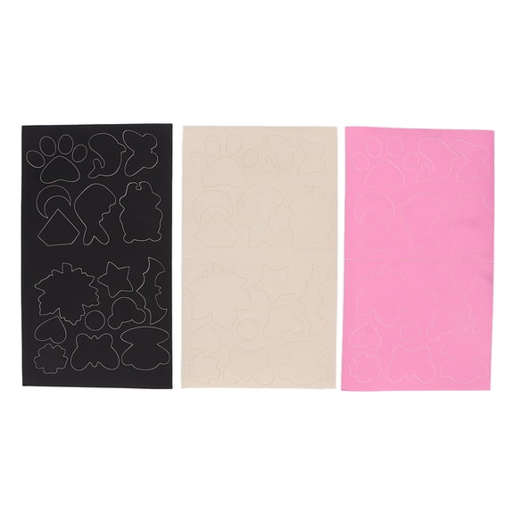 3 Sheets Down Coat Repair Patch Self Adhesive Easy to Use Polyester Clothes Repair Patches for Sleeping Bags Raincoats