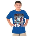 thumbnail image 3 of The Smurfs Cool Kanji Stay Hungry Crewneck T Shirts Boy Girl Teen Brisco Brands X, 3 of 6