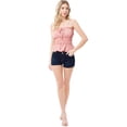 thumbnail image 7 of Made by Olivia Women's Classic Mid Waist Denim Jean Shorts with Pockets, 7 of 7