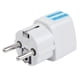 thumbnail image 2 of Universal Reino Unido EE. UU. A Alemania Enchufe Adaptador de corriente Convertidor Enchufe de pared Enchufe Likrtyny  Accesorios electrónicos, 2 of 6