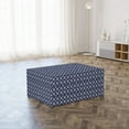 thumbnail image 3 of Oriental Foldable Mattress, Folkloric Spanish Talavera, 74.8" x 35.4", Night Blue and White, by Ambesonne, 3 of 6