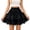 Skirt 153# Black, variant on Elegant Lace Layered Short Skirts for Women High Waist Ballet Flared Party Evening Girls Whimsical School Fashion Princess Cake Skirt