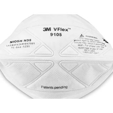 3M Aura 9205+ Maschera N95 (Confezione Da 50) - Respiratore Con Particelle E Uso Chirurgico, Fatto In USA