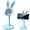 Blue, variant on HandyHome Cute Bunny Ear Cell Phone Stand, Adjustable Height Desktop Phone Holder, Stable Desk Phone Mount Compatible with Smartphones and Tablets, Cute Phone Stand for Desk, Home and Learning Use