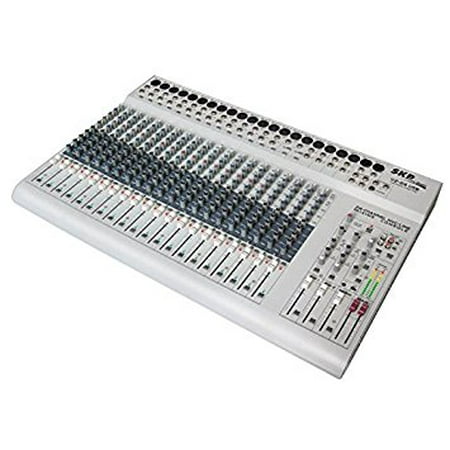 SKP ProAudio VZ-24 USB Mixing Console | 20 Mono Channels - 4 Stereo inputs Channels with 4-Band (Best Analog Mixing Console)