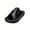 Black, variant on OAVQHLG3B Spring Summer Shoes for Women Thick-soled Fish Toe Slide Sandals Slippers