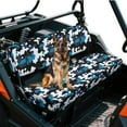 thumbnail image 2 of Uorisanigo UTV Seat Covers Anti-Slip Black Blue Camo UTV Bench Seat Cover Set for Kawasaki Mule 3000 3010 3020 4000 4010 2001-2023 2025 Padded Protector for Mule Seats Accessories Parts, 2 of 7