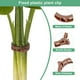 thumbnail image 2 of Uxcell 300-Pack Clips para Tomate, Clips de Soporte para Plantas de Plástico, Clips de Jardín Reutilizables para Plantas de Tomate/Uva/Vides [Marrón], 2 of 7