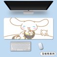 thumbnail image 1 of Yugui dog mouse pad super large cute personality girl Sanrio animation office computer keyboard pad distribution, 1 of 5