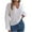 White, variant on Annhoo Fall Sweaters for Women V Neck Lapel Long Sleeve Knitted Tops Ladies Casual Loose Pullover Shirts