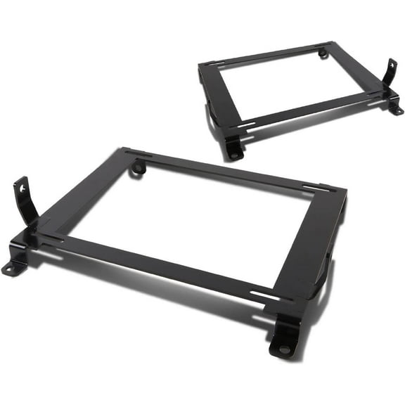 DNA Motoring SBK-LM-HC06 For 2006 to 2011 Honda Civic 8th Gen Pair Tensile Steel Low Mount Racing Seat Bracket 07 08 09 10