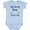 AE-Light Blue, variant on My Great Aunt Loves Me Heart Boys or Girls Baby Bodysuit