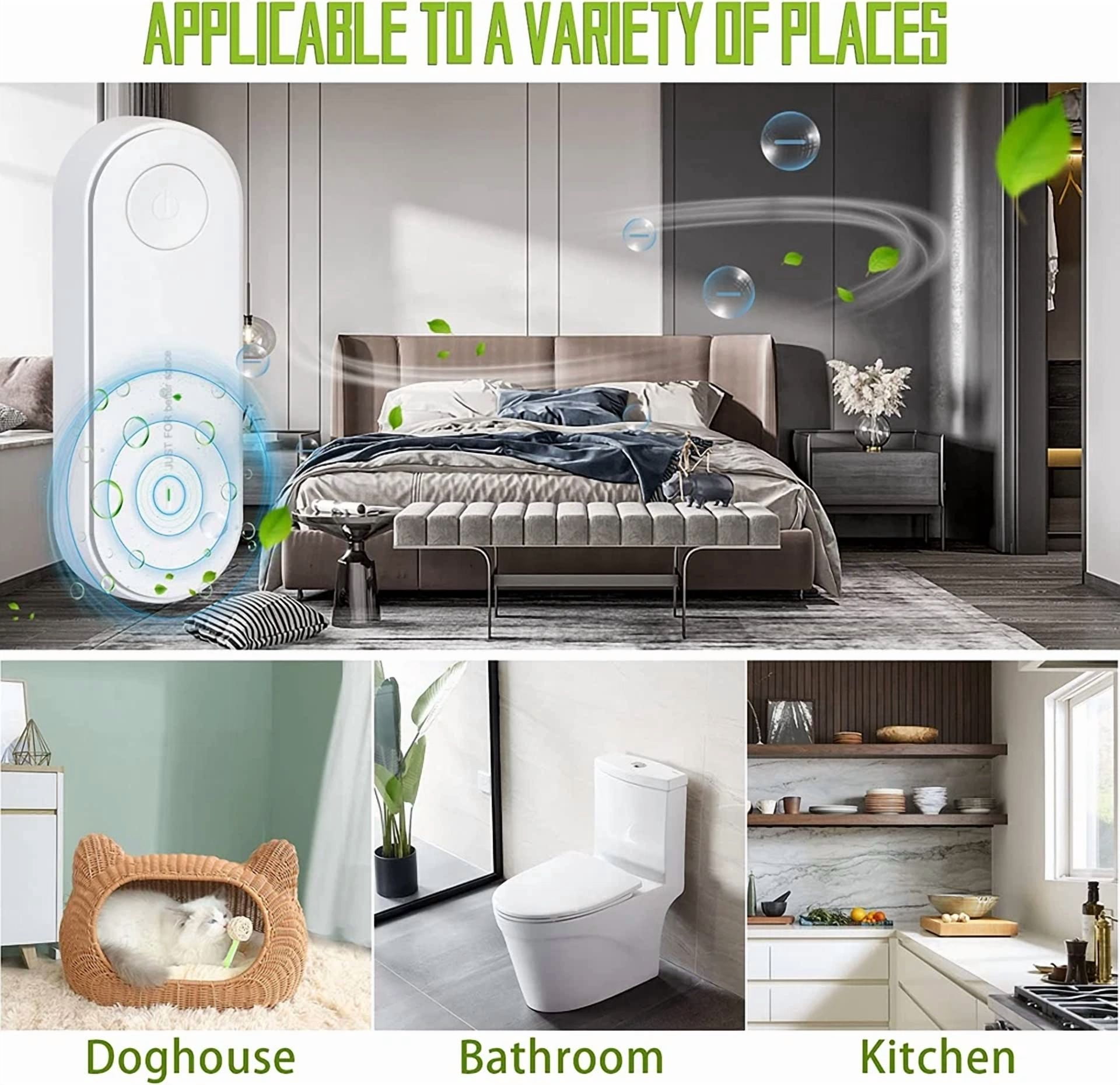 Home Hepa Air Purifier Mini Large Room Air Cleaner For Allergies Pet Dust Smoke