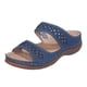thumbnail image 2 of Sandalias y pantuflas de talla grande con tacón Qedge y plataforma informal para mujer Wmkox8yii  ytu1540, 2 of 9