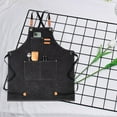 thumbnail image 4 of Apron for Full Coverage in Kitchen Garden and Home Use - Durable Oil Waist Length Apron for Milk Tea Coffee Cooking Cleaning, 4 of 4