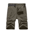 thumbnail image 5 of Brglopf Mens Hiking Pants Convertible Zip Off Shorts Outdoor Quick Dry Breathable Lightweight Fishing Camping Travel Cargo Pants Trouser(Coffee,4XL), 5 of 5