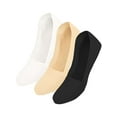thumbnail image 2 of BadPiggies 15 Pairs Women No Show Socks, Invisible Ultra Low Cut Thin Liner Socks Non-Slip Cotton Hidden Socks for Flats, 2 of 9