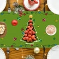 thumbnail image 5 of Christmas Table Runner Christmas Table Runner Christmas Table Cover New Year Winter Xmas Decor Green Elf Christmas Decorations for Home Party Table, 5 of 6
