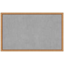 Amanti Art Salon Scoop Copper Framed Magnetic Board 42 x 26 in.
